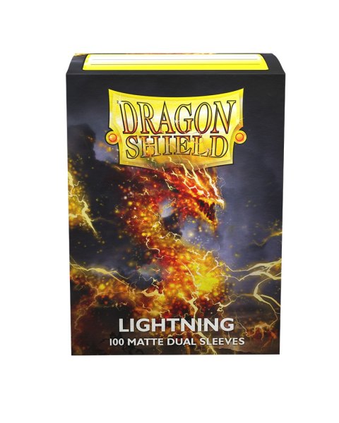 Dragon Shield Dual Matte Sleeves - Lightning 'Ailia' (100 Sleeves)