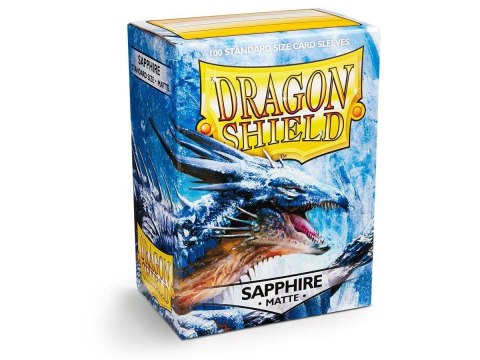 Dragon Shield Matte Sleeves - Sapphire (100 Sleeves)