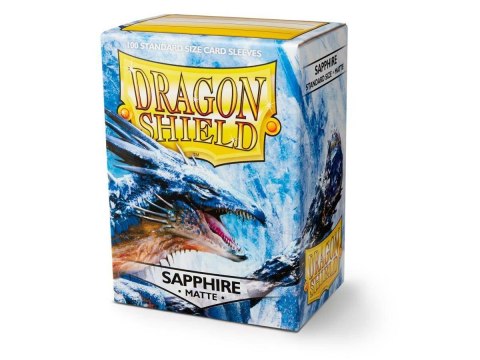 Dragon Shield Matte Sleeves - Sapphire (100 Sleeves)
