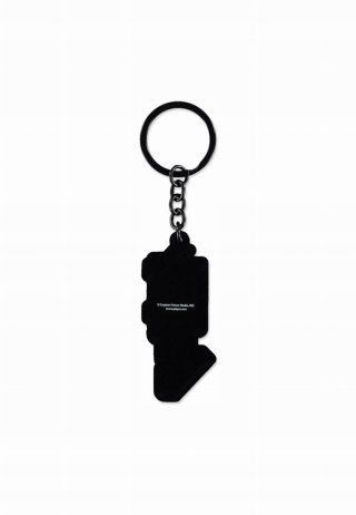 Hatsune Miku Rubber Keychain Logo