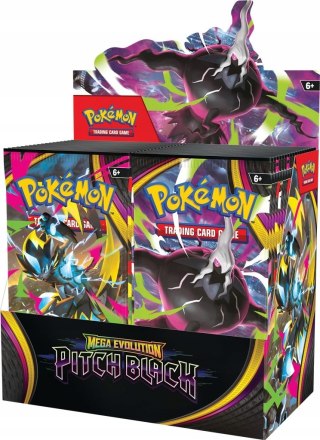 POKÉMON TCG: MEGA EVOLUTION - PITCH BLACK - BOOSTER BOX DISPLAY