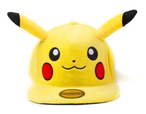 Pokémon Plush Snapback Cap Embarrassed Pikachu