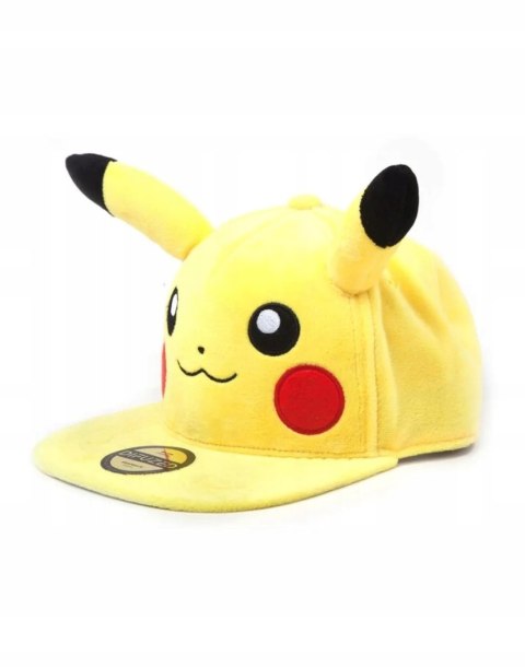 Pokémon Plush Snapback Cap Embarrassed Pikachu
