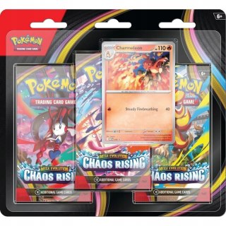 Pokemon TCG: 3-Pack Blister Chaos Rising