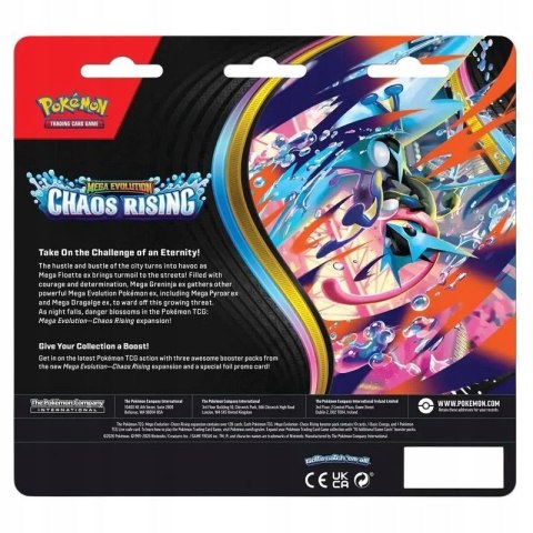 Pokemon TCG: 3-Pack Blister Chaos Rising