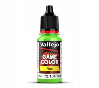 VALLEJO Game Color Fluo - 72104 Green 18ml