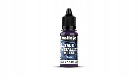 Vallejo 77149 True Metallic Metal 18ml Shade Celestial Violet
