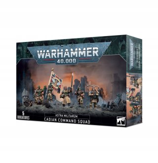 Warhammer 40000 CADIAN COMMAND SQUAD ASTRA MILITARUM Warhammer 40k Games