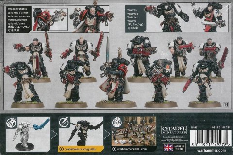 Warhammer 40000 Primaris Crusader Squad Black Templars Games Workshop