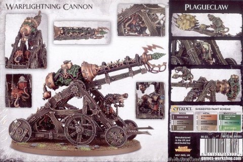 Warhammer Age of Sigmar SKAVEN Warp Lightning Cannon, Plagueclaw Catapult