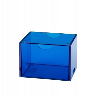 Dragon Shield Strongbox Clear Blue/83.5x106x75.5mm/100+ Card Deck Box