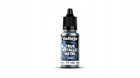 Farba modelarska Vallejo metaliczna 18 ml Base Obsidian Black