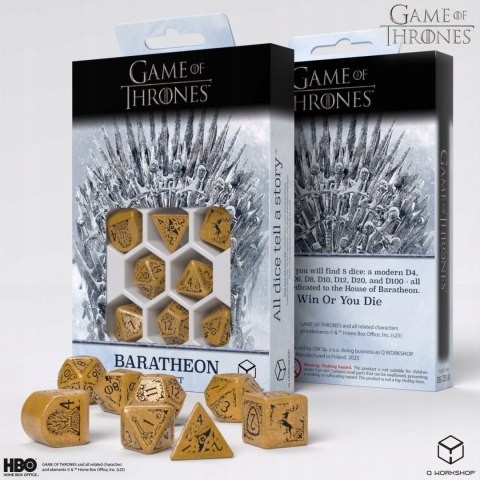 Gra o Tron. Zestaw Kości Baratheon.