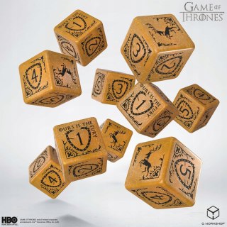 Gra o Tron. Zestaw Kości Baratheon.