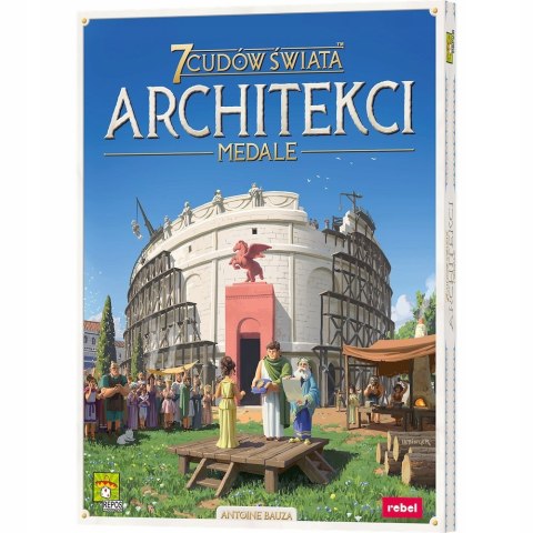 Gra planszowa Architekci 7 Cudów Świata: Medale Rebel