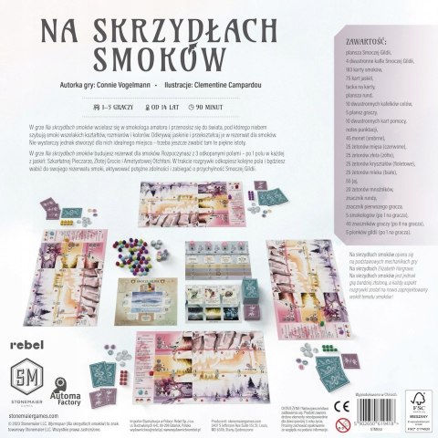 Gra planszowa Na skrzydłach smoków Rebel