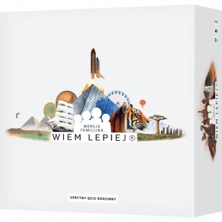 Gra planszowa Wiem lepiej: Wersja familijna Rebel