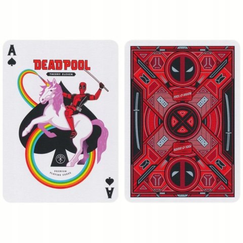 Karty do gry Theory11 Deadpool Bicycle talia kart do Twojej kolekcji