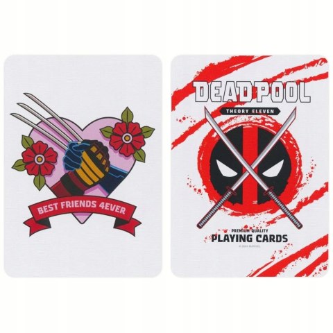Karty do gry Theory11 Deadpool Bicycle talia kart do Twojej kolekcji