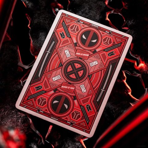 Karty do gry Theory11 Deadpool Bicycle talia kart do Twojej kolekcji