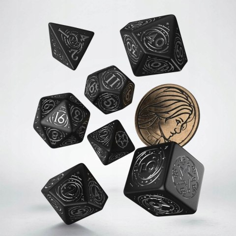 Komplet kości Wiedźmin: Yennefer - Obsydianowa gwiazda
