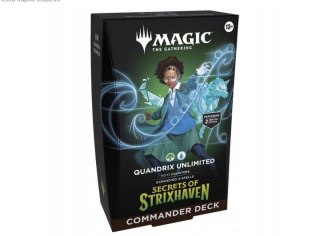 Magic The Gathering Secrets of Strixhaven-Commander Deck-Quandrix Unlimited