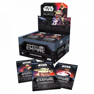 STAR WARS UNLIMITED CARD GAME ASHES OF THE EMPIRE BOOSTER DISPLAY (24)