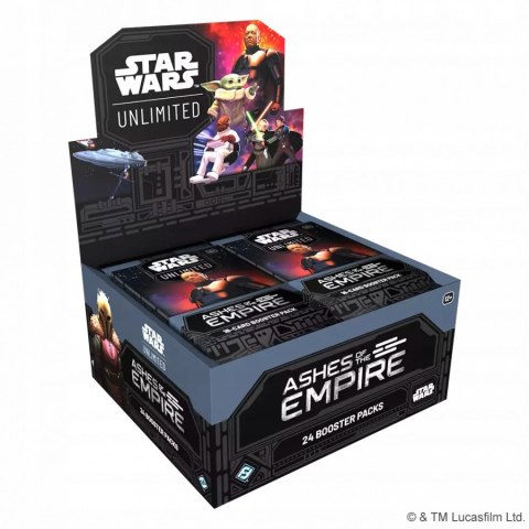 STAR WARS UNLIMITED CARD GAME ASHES OF THE EMPIRE BOOSTER DISPLAY (24)