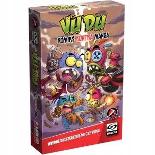 VUDU KOMIKS KONTRA MANGA IMPREZOWA GRA KACIANA DODATEK GALAKTA