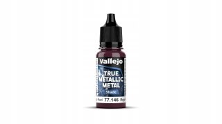 Vallejo 77146 True Metallic Metal 18ml Shade Ruby Red