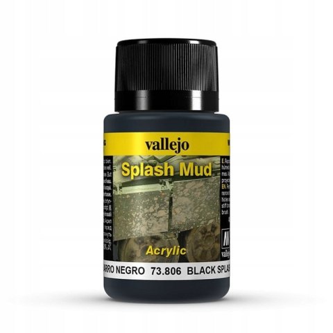 Vallejo Weathering FX Black Splash Mud 73806