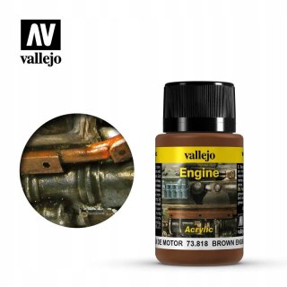 Vallejo Weathering FX Brown Engine Soot 73.818