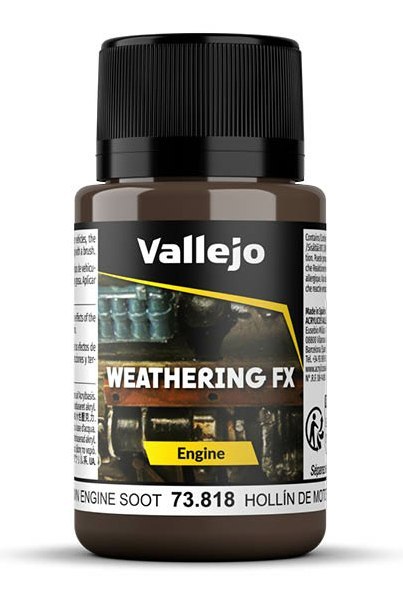 Vallejo Weathering FX Brown Engine Soot 73.818