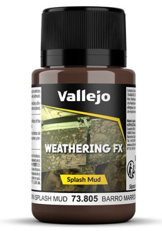 Vallejo Weathering FX Brown Splash Mud 73.805