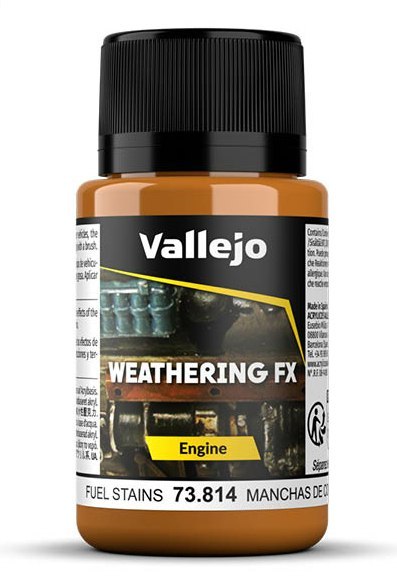 Vallejo Weathering FX Fuel Stains 73.814