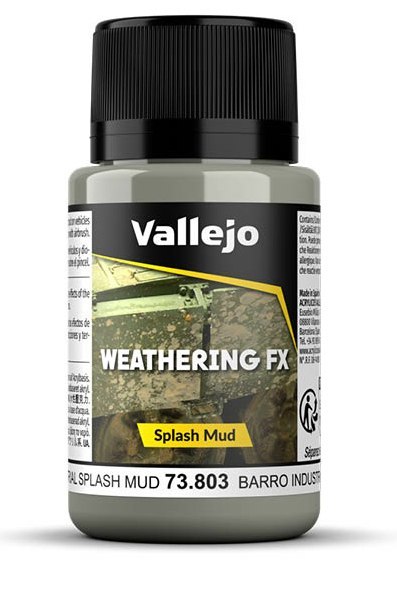 Vallejo Weathering FX Industrial Splash Mud 73803