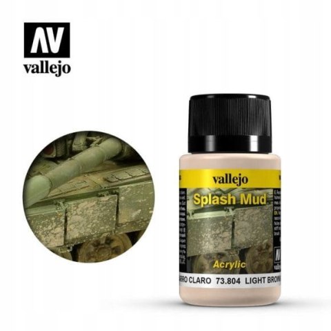 Vallejo Weathering FX Light Brown Splash Mud 7380421