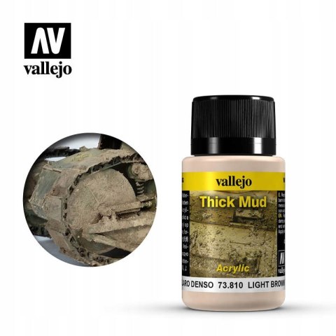 Vallejo Weathering FX Light Brown Thick Mud 73810