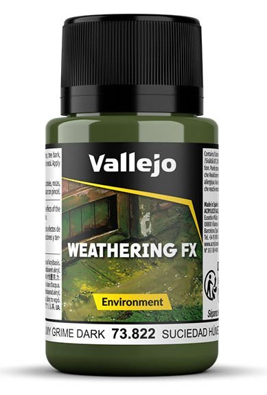 Vallejo Weathering FX Slimy Grime Dark 73.822