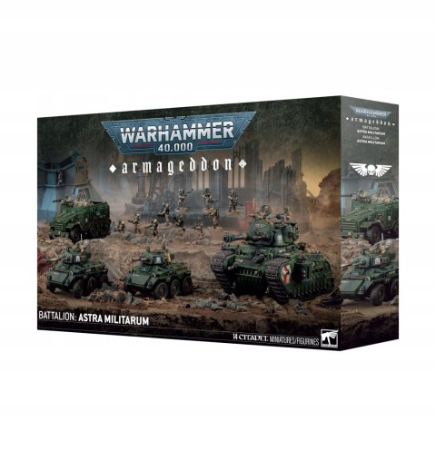 WARHAMMER 40K - ARMAGEDDON BATTALION ASTRA MILITARUM