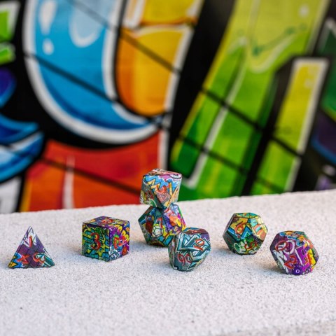 Zestaw kości Full Art: Graffiti