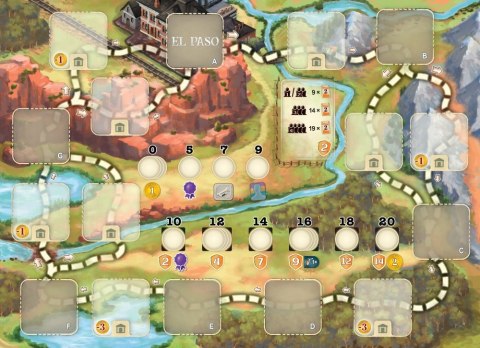 Gra planszowa Great Western Trail: El Paso (edycja polska) Rebel