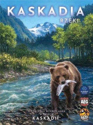 Gra planszowa Kaskadia: Rzeki - gra Lucky Duck Games