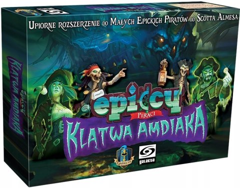 Gra planszowa Mali epiccy piraci: Klątwa Amdiaka Galakta