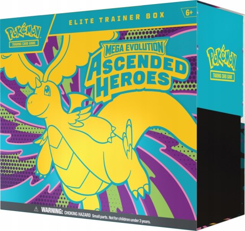 Pokemon TCG: Mega Evolution Ascended Heroes Elite Trainer Box ETB Dragonite