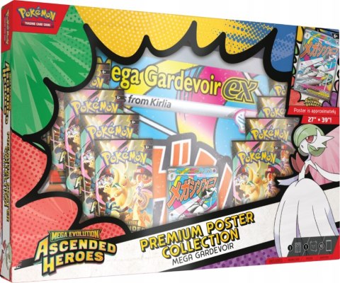 Pokémon TCG: Mega Evolution Ascended Heroes Premium Poster - Mega Gardevoir