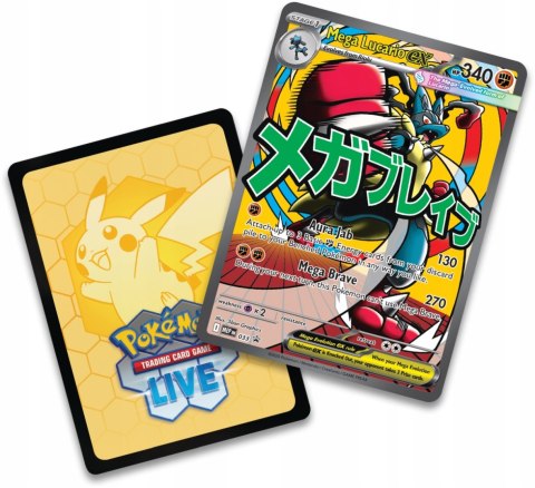 Pokémon TCG: Mega Evolution Ascended Heroes Premium Poster - Mega Lucario