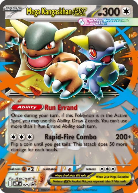 Pokemon TCG - Mega Kangaskhan Ex Box