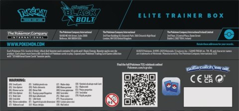 Pokémon TCG: Scarlet & Violet - Black Bolt - Elite Trainer Box - Zekrom