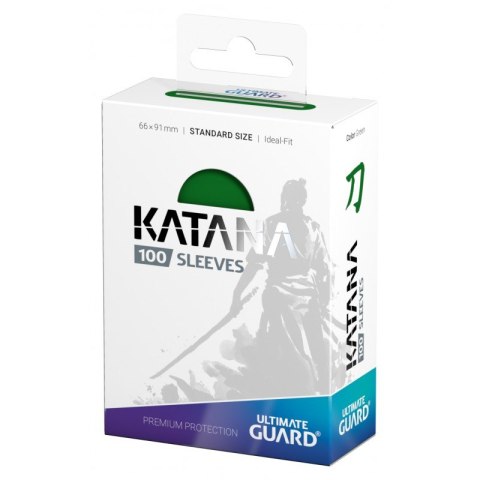 Protektory UG CCG Katana Zielone 100szt